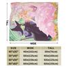 Wicked For Good Glinda and Elphaba Blanket Warm Soft Plush Bedding Throws For Living Room Decorative Flannel Bedspread Bed Cover