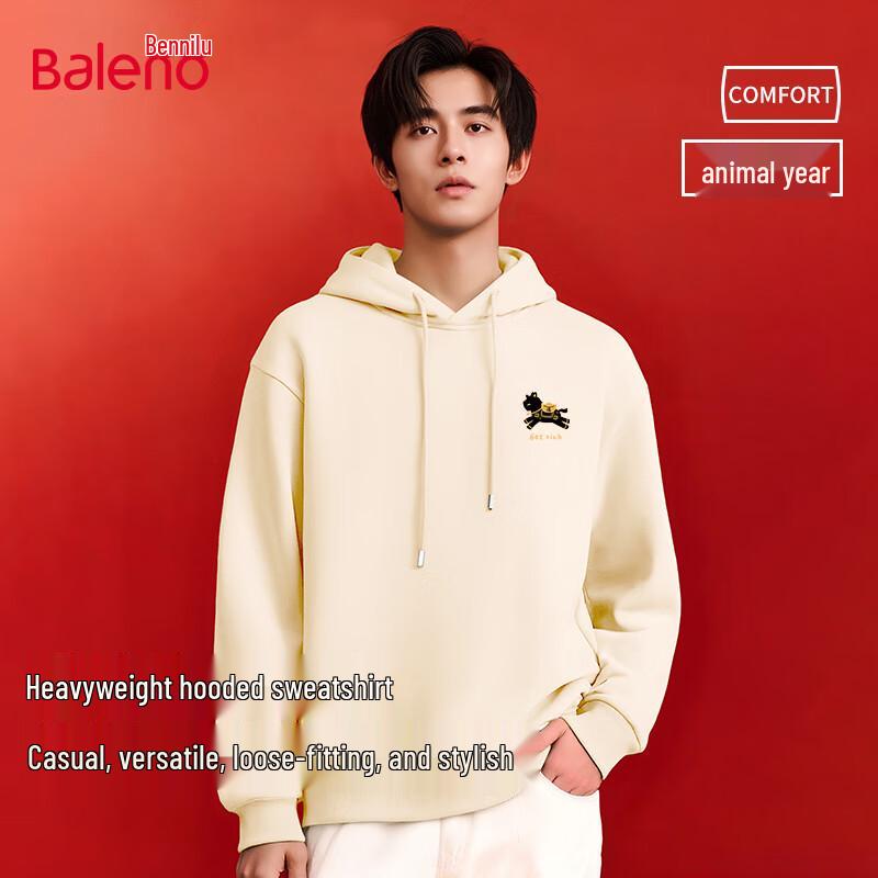 Baleno 2025 Lucky Year Heavyweight Pullover with Pony Graphic