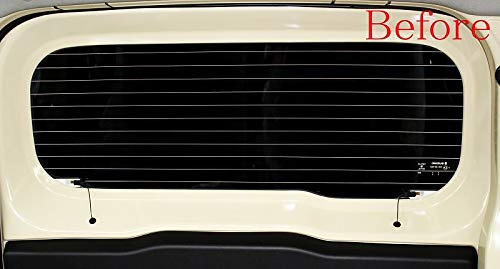 K-PRODUCTS Rear Defogger Cover for Suzuki Jimny JB64 / Sierra JB74 / Nomad JC74W (ABS, Matte Black, Left & Right Set)