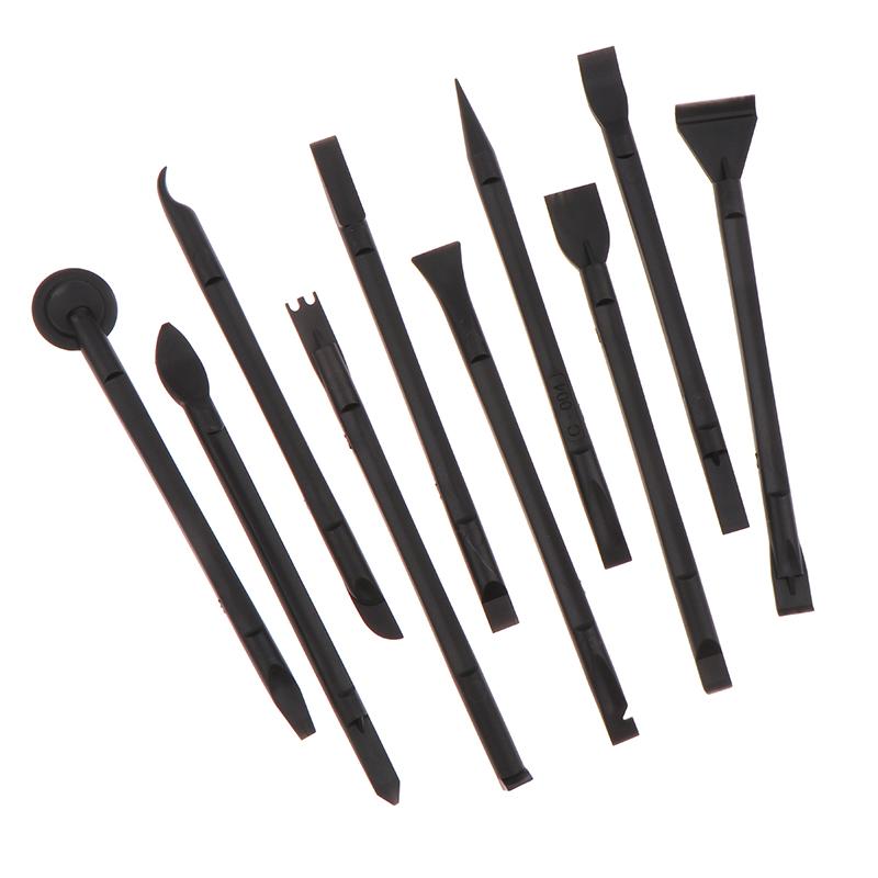 10Pcs/Set Newest 10 In 1 Plastic Crowbar Disassembly Spudger Opening Tools Kit For Mobile Phone Computer Repairing Opening Tools