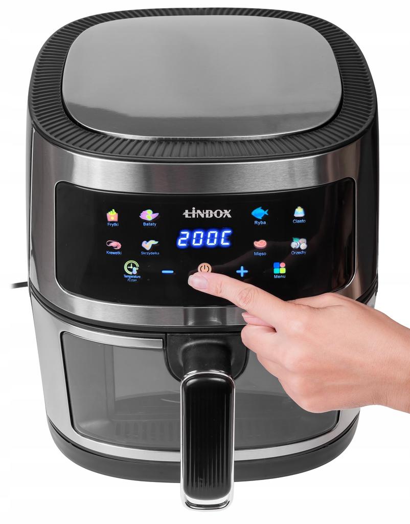 Air Fryer 5L 1600W Oil-free 8 Panel Programs