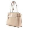 Sac à épaule - GUESS - Blane Society - Beige - 32x27x13 cm - Zippé