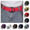 Stylish Candy Colored Canvas Belt For Men And Women Durable And Fashionable
