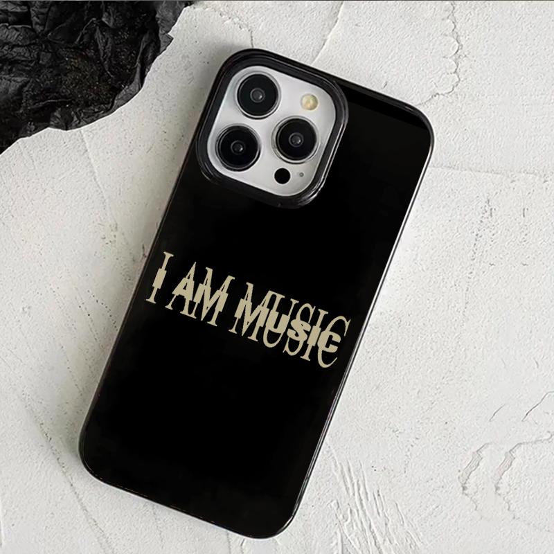 Music is My Album Art Trend Phone Case For IPhone 17 16 15 14 13 12 11 Pro Max 16E 17Air X XR XS Max 7 8 Plus SE20 Soft Cover