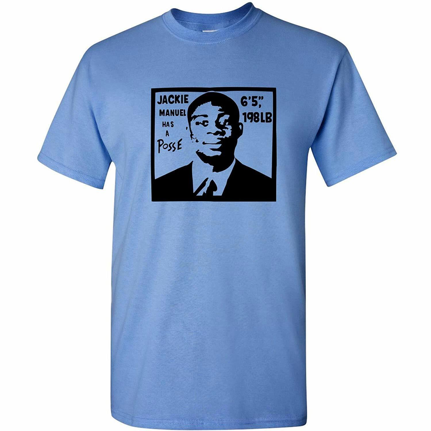 Jackie Manuel Has A Posse Basketball T Shirt - Carolina Blue 4XL