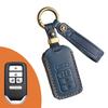 The key case is suitable for Honda key cover, Fit Civic Accord Crown car key cover, genuine leather.
