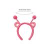 Delicate Plush Bees Antenna Headband Sweet Cosplay Headpieces Fashion Costume Accessory For Various Head Sizes