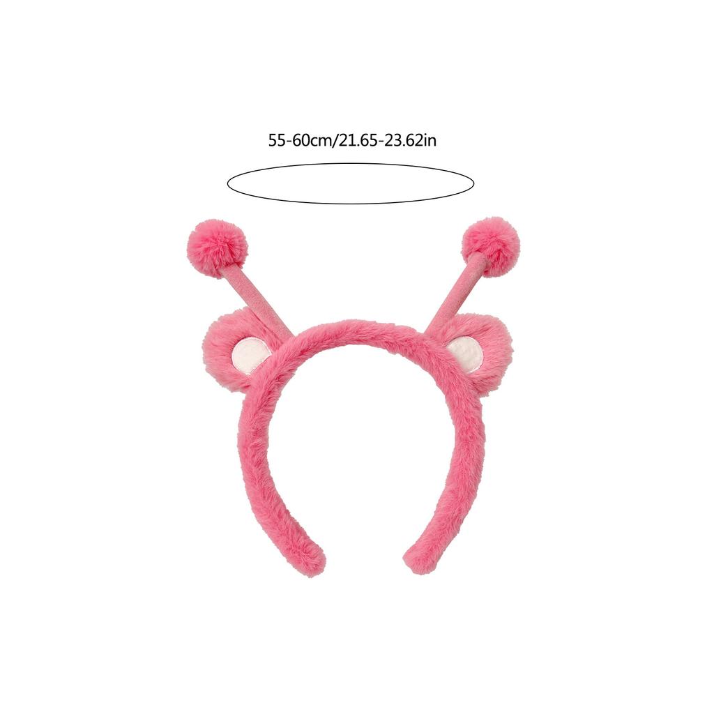 Delicate Plush Bees Antenna Headband Sweet Cosplay Headpieces Fashion Costume Accessory For Various Head Sizes