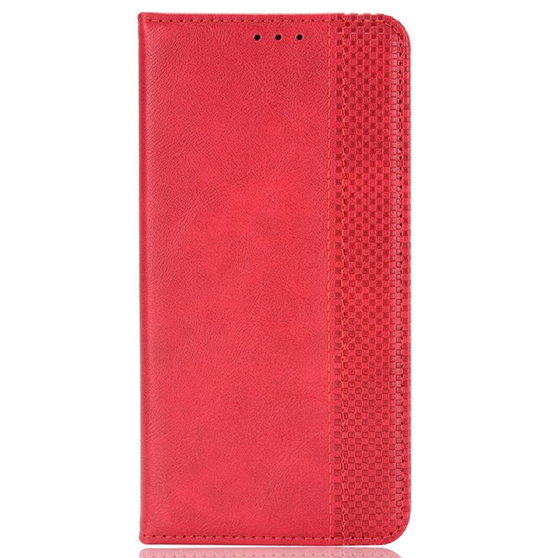 Etui ze skóry PU w stylu retro z podstawką na telefon dla Samsunga Galaxy Z Fold6 5G