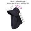 New Wide Brim Sunshade Shawl Cap Wide-Brimmed Breathable Visor Sun Hat Lightweight Neck Protection Hat Summer Season