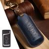 Genuine Leather Car Key Case for GAC Trumpchi GS8/GM8 - Full Coverage Protective Shell