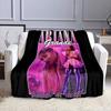 Ariana Grande Thank U, Next Blanket Design Patterned Flannel Blanket Perfect for the Bedroom Living Room, Sofa, or a Little Nap