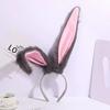 1 Stück Weihnachts-Kaninchen-Langohr-Haarreif für Damen: Cosplay Bunny Girl Niedliches und lustiges Stirnband-Accessoire