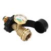 Gas Cylinder Pressure Gauge QCC Type 1, 5?100lb Interface Converter - Pressure Meter