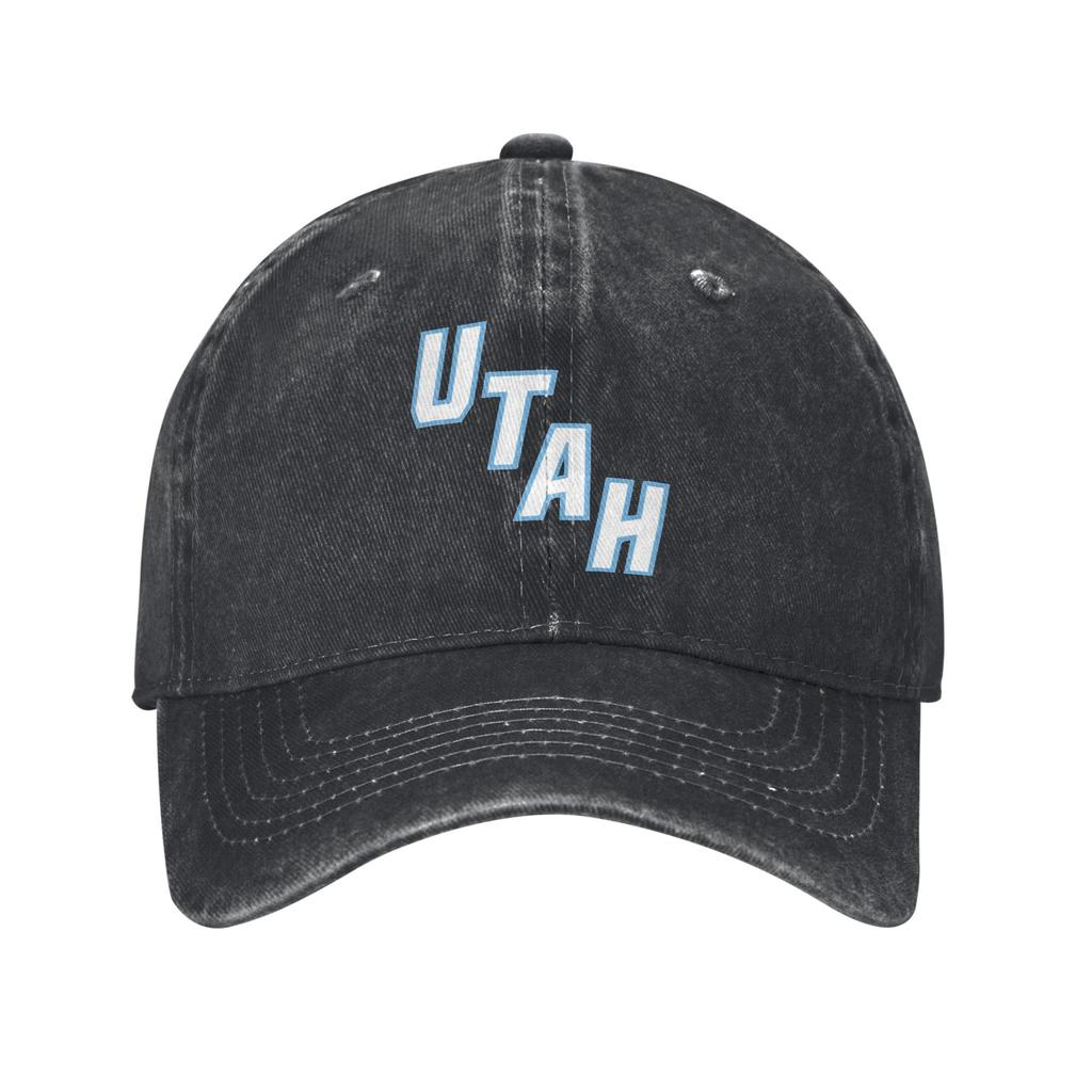 Mode Hockey Team Mammuthus Baseballkappe Unisex Stil Used Look Gewaschen Kopfbedeckung Outdoor Sommer Unstrukturiert Weiche Kappen Hut