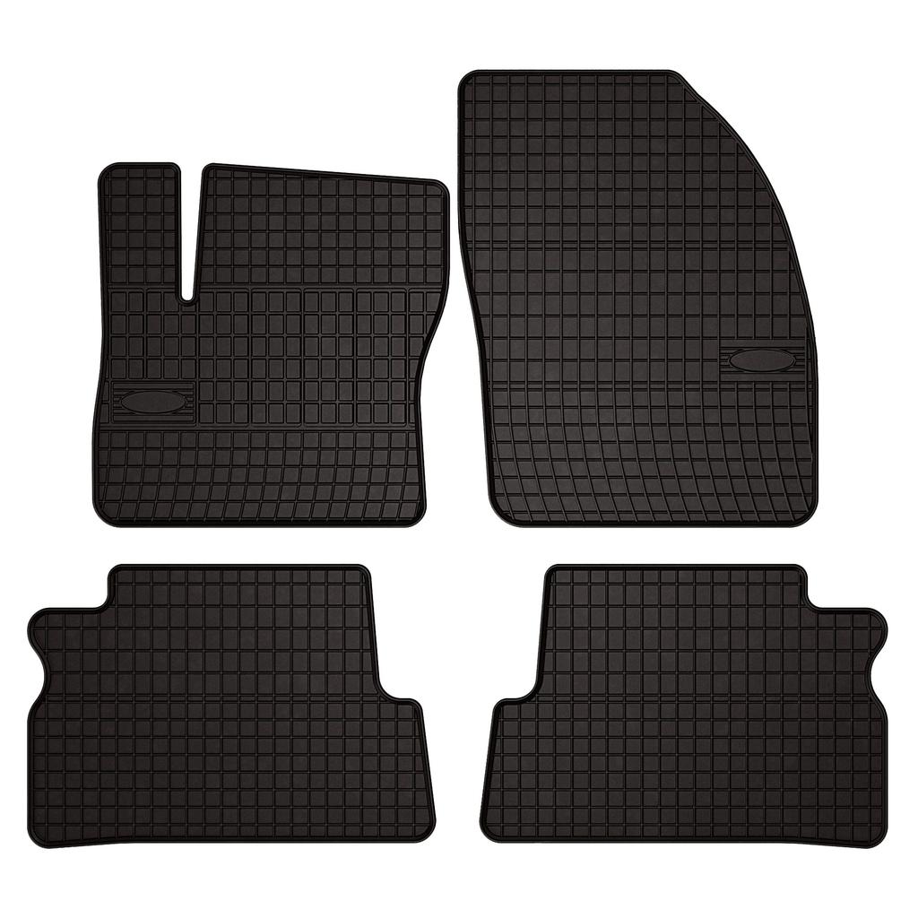 Dywaniki samochodowe gumowe do: Ford C-MAX MK1 minivan (2003-2010) - czarne, dopasowane