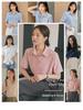 Women's Japanese-Inspired Loose-Fit Summer Top with Professional Elegance