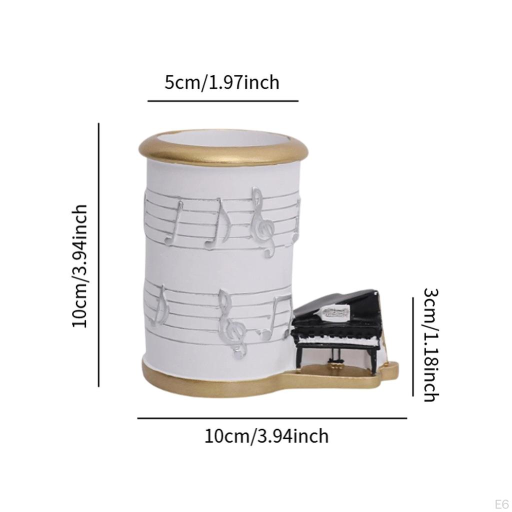 Makeup Brush Holder Cute Pen Stand Note Line Multifunctional Decorative Table Ornaments Pencil