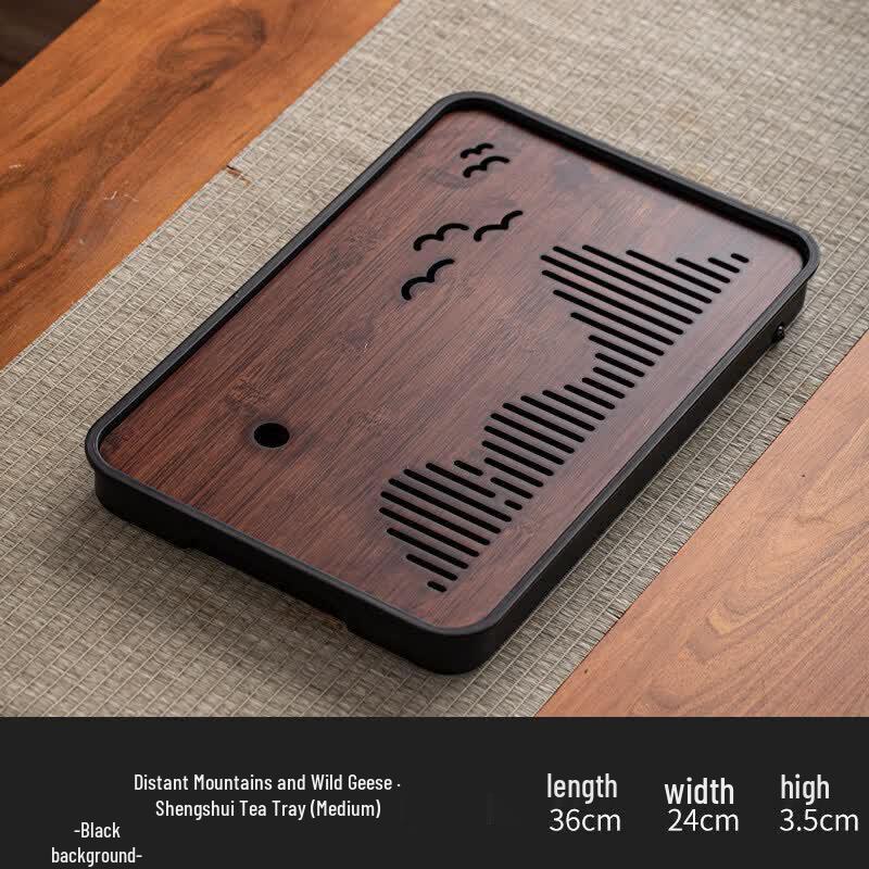 Bamboo Draining Tea Tray