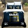 3D DAF Truck Retro Printed Bedding Sets Exquisite Bed Supplies Set Duvet Cover Comforter Set Bedding Set Luxury Birthday Gift
