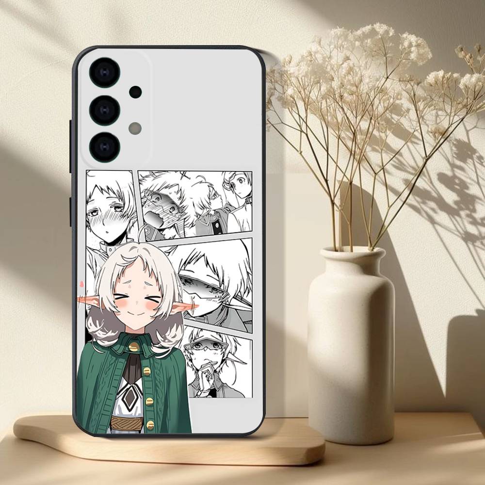 Mushoku Tensei Jobless Reincarnation Phone Case For Samsung S 25,24,23,22,30,21,10,9,Ultra,Plus,Lite,FE,4,5G Black Soft Case