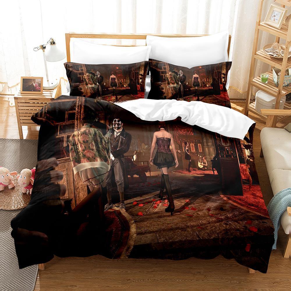 Fashion 3d Print Game Thief Bedding Set Single Twin Full Queen King Size Bed Set Adult Kid Bedroom Duvetcover Sets Home Textiles