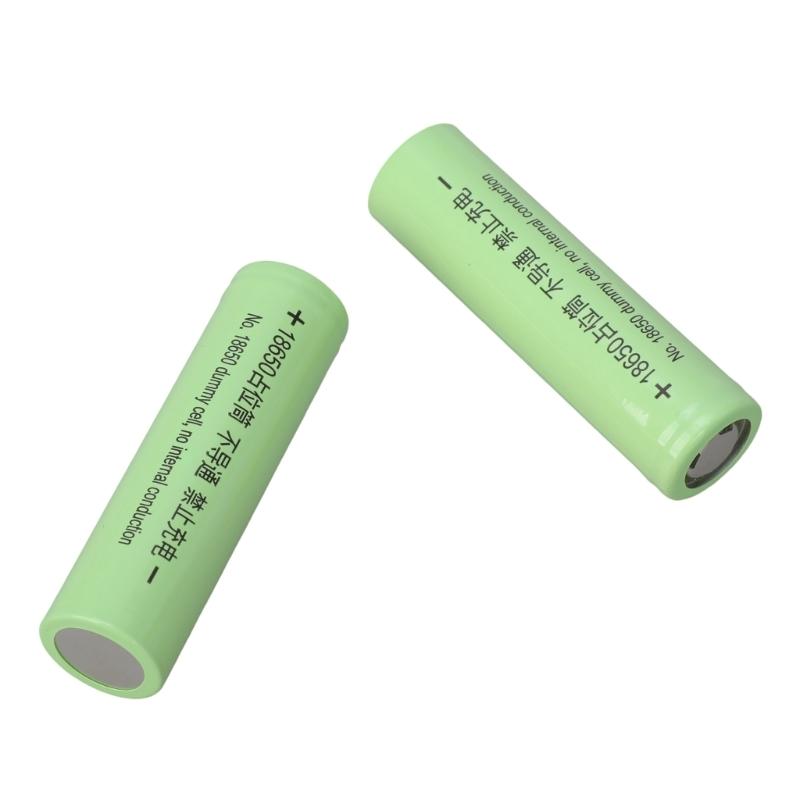 2er-Pack 18650-Größe Batteriehalter Dummy-Batterieschale Leiter Leere Hülle für DIY-Elektronik und Gadgets