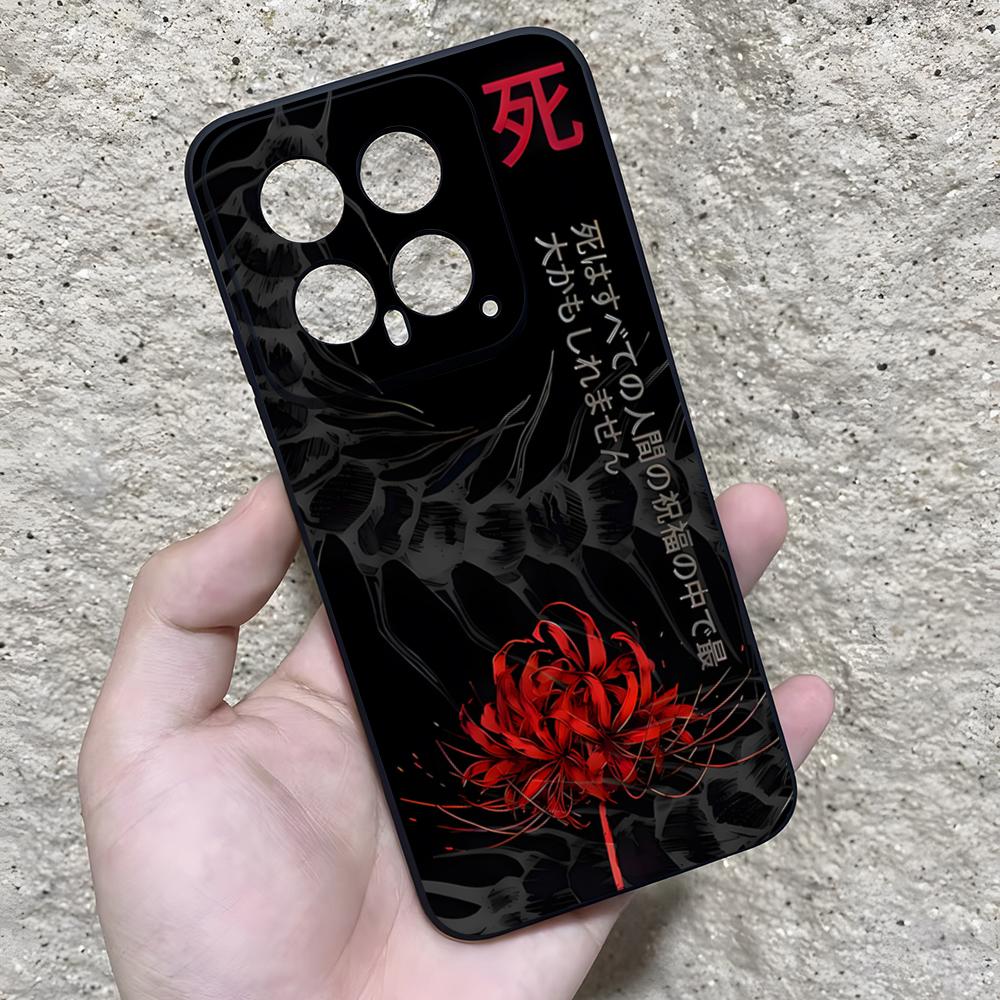 

Red Spider Lily Mobile Cell Phone Case For Xiaomi 15 14 13 12 11 T Lite Ultra Redmi Note 14 13 12 Pro ProPlus 12 10 C 5G Cover Xiaomi 12-12X