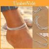Stunning Turquoise Charm Anklet For Women Perfect For Sandal Beach Foot Jewelry