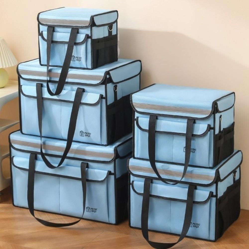 Large Capacity Food Delivery Bag Fruit Container Cooler Storage Bag Lunch Bag Food Delivery