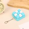 9 Taster Firkantede Tastaturtaster Nøkkelring Fidget Leke Fest Stresslindring DIY Tastaturtaster Leke Tastaturhetter Fingerknapp Fidget