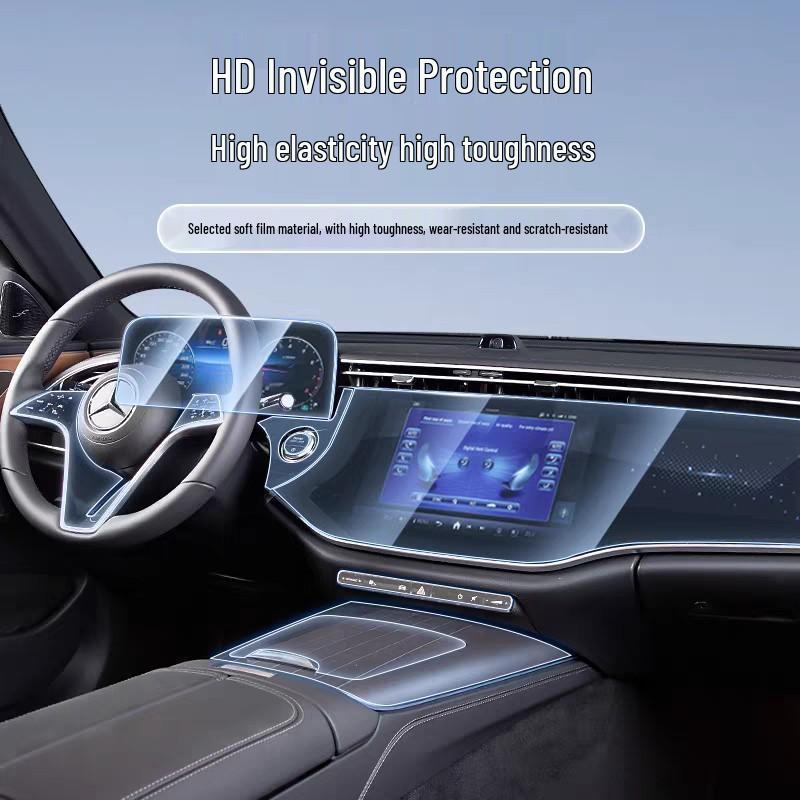 Mercedes-Benz E-Klasse 24-25 E300L/E260L Innenraumfolie Displayschutzfolie Aufkleber