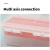 Small Parts Organisers Hardware Storage Box with Lid Hardware Organizers Box Screws Sorting Box for Screws and Nuts