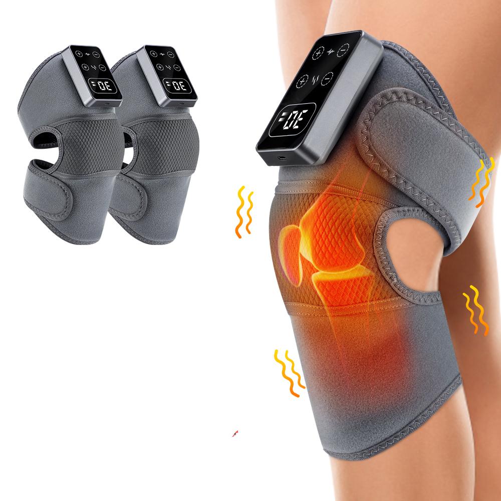Electric Knee Massager With Heat Vibration Shoulder Elbow Massage Knee Support Massage Health Care Electric Heated Knee Brace