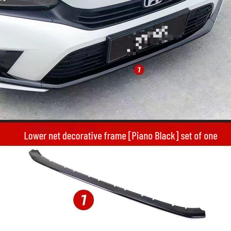 2022 11th Gen Civic Fog Light Cover Trim & Bumper Grille Exterior Mod