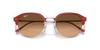 Sunglasses RB4429 RED ON SILVER 55 [Ray-Ban]