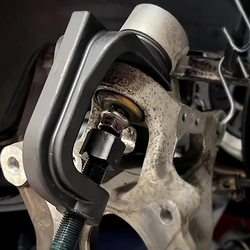 

Универсальный 25112 Разделитель шаровых опор Инструмент для снятия шаровых опор Съемник шаровых опор 2-3/8 дюйма Набор инструментов для легковых автомобилей, грузовиков, внедорожников чёрный