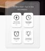 4-in-1 Fast Wireless Charger with Alarm Clock and Temperature Display (15W)