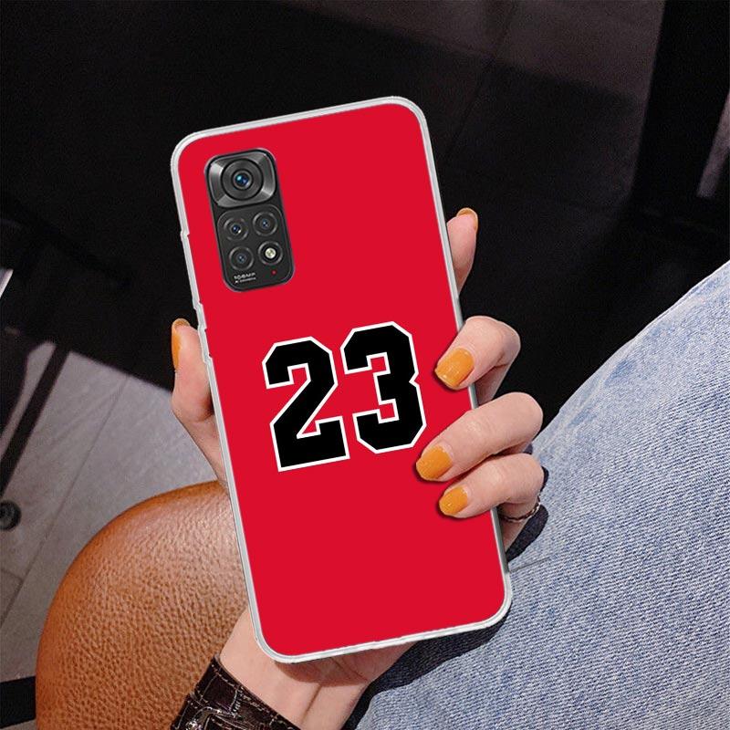

Basketball 23 24 8 Number Phnoe Case for Phnoe Case for Xiaomi Redmi Note 15 14 14S 13 Pro Plus 12 12S 11S 11E 10S 10 11T 5G Uni Redmi Note 13 4G