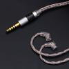 TRIPOWIN Jelly Upgrade 21žilový HiFi sluchátkový kabel postříbřený OCC kabel grafenový měděný drát OCC kabel smíšený oplet + & + (QDC konektor, 4,4mm)