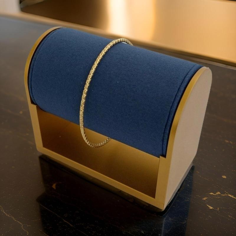 Multitiered Sturdy Metal Fashion Accessory Holder Portable for Watch Bracelet and Bangle Exhibition Home Organization