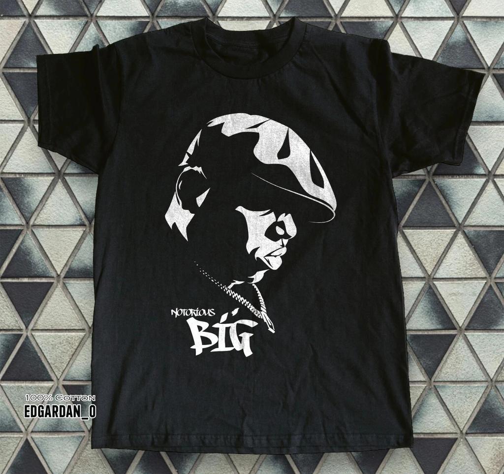 Notorious B I G Biggie Smalls Rap Brooklyn NY Hip Hop T-shirt Size S-4XL HOT