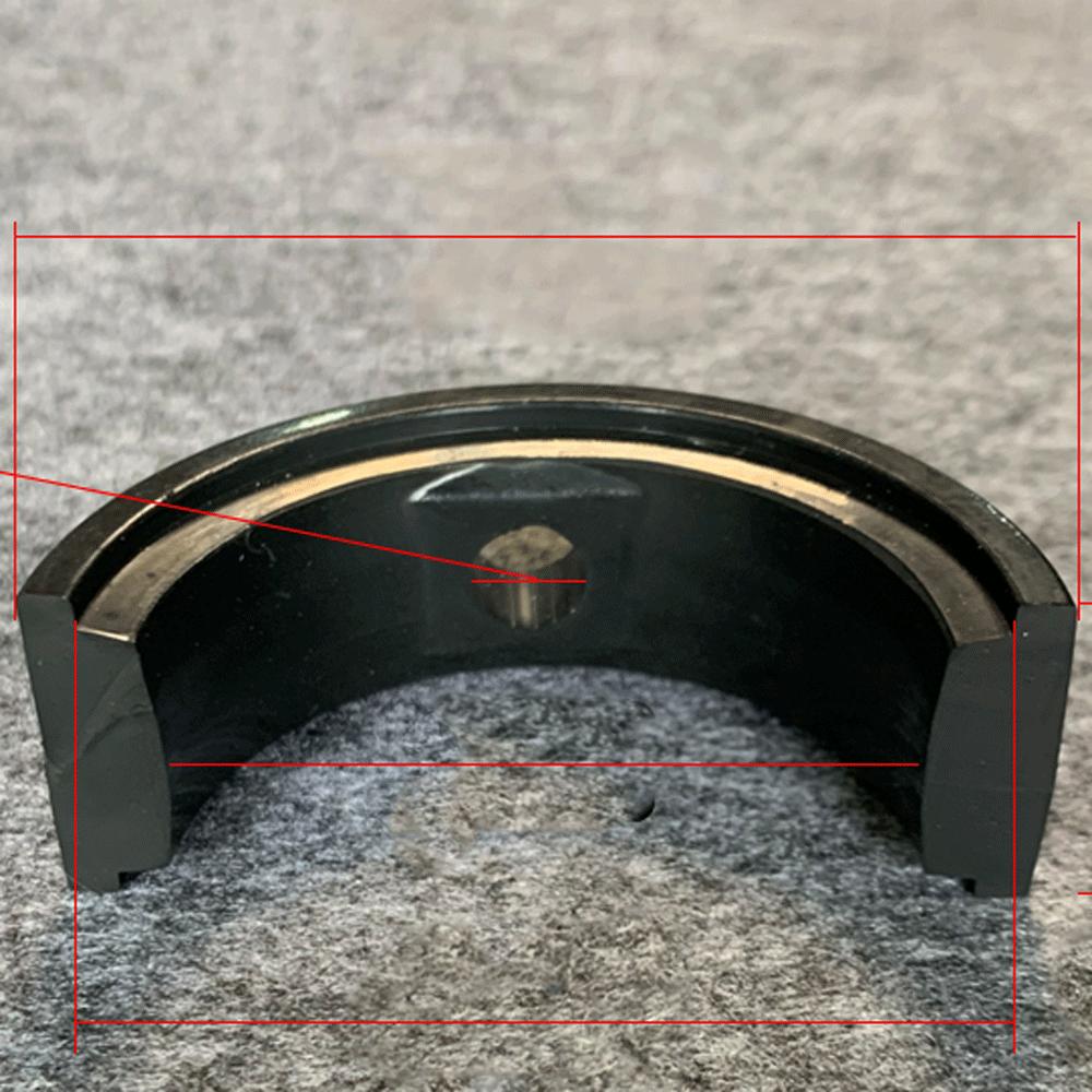 38 51 63 76 102mm EPDM VMQ Santiary Seal Gasket Replacement For 1.5" 2" 2.5" 3" 4" Tri Clamp Butterfly Valve Homebrew