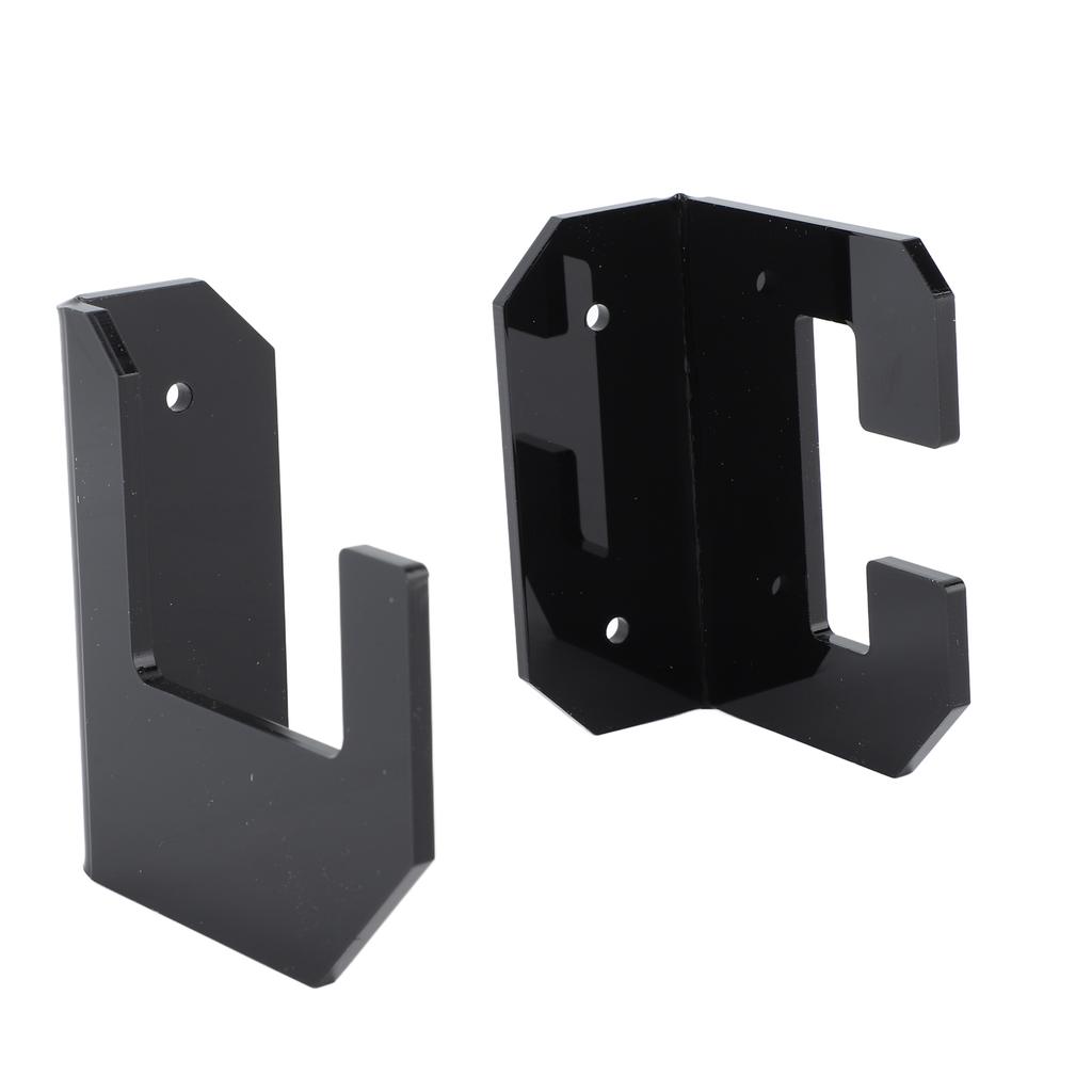 Samurai Sword Holder Horizontal Wall Mount Acrylic Sword Rack Flat Blade Display Stand with Screws