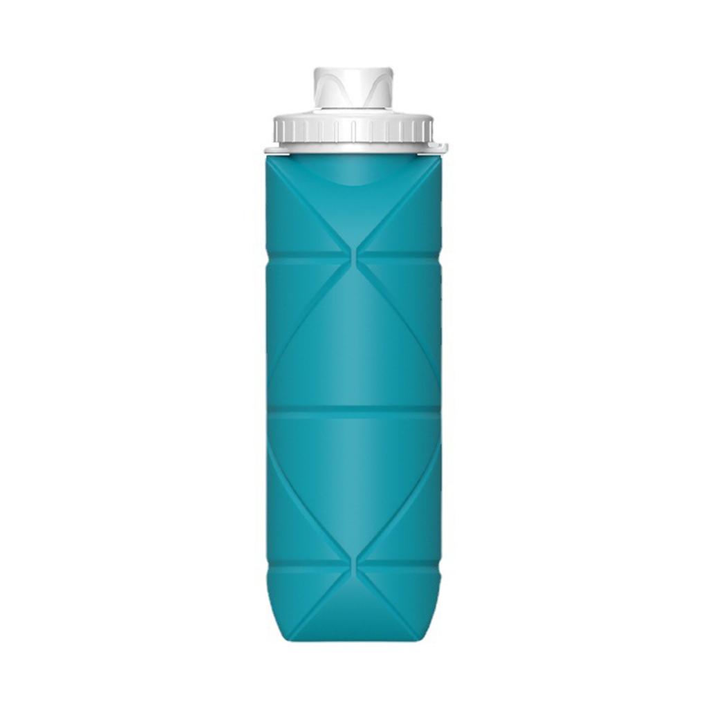 600ml Collapsible Water Bottles Foldable Leak Proof Travel Water Bottle Reusable Camping Cup For Outdoor Sports
