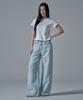 WAARFORWOMAN W1137 Linen Wide Denim Pants_Light Wash [Short Length Added]