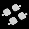 500Pcs Fake Toenail Tips Set Full Cover False Toe Nail Tips for   Nail Art & Manicure Salons 12 Sizes
