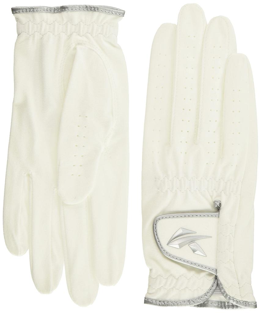 Kasco Tough Fit Plus Gloves Both 17cm SF-2116LW Women's (for Hands), White,