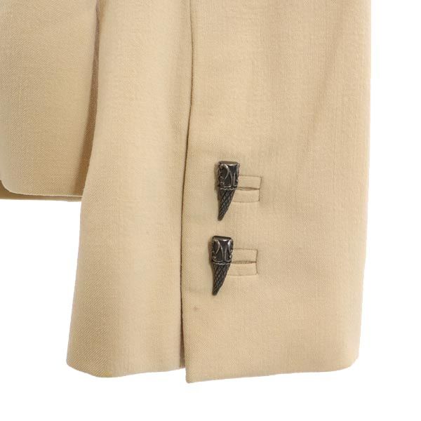 Versace Made In Italy Tailored Jacket 9 Beige Women Used