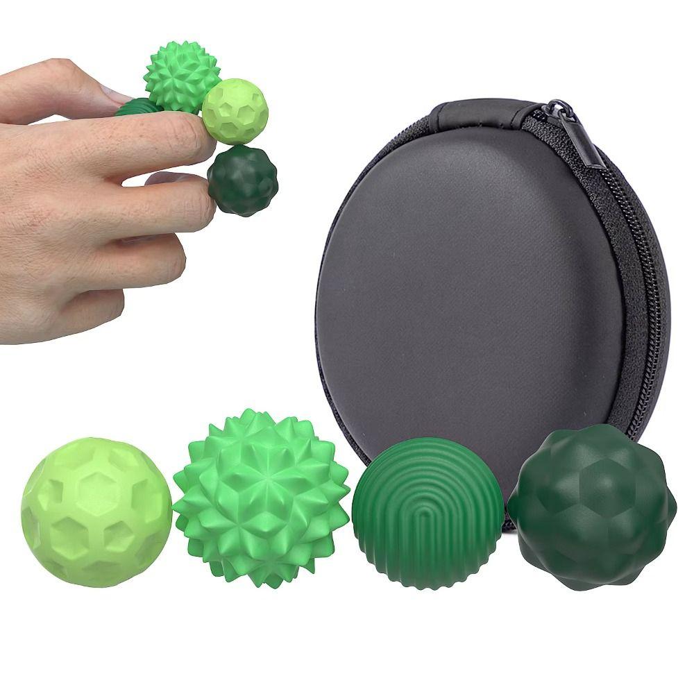 Stress Relaxation Magnetic Stress Balls Silicone Hand Massage Balls  Improve Joints